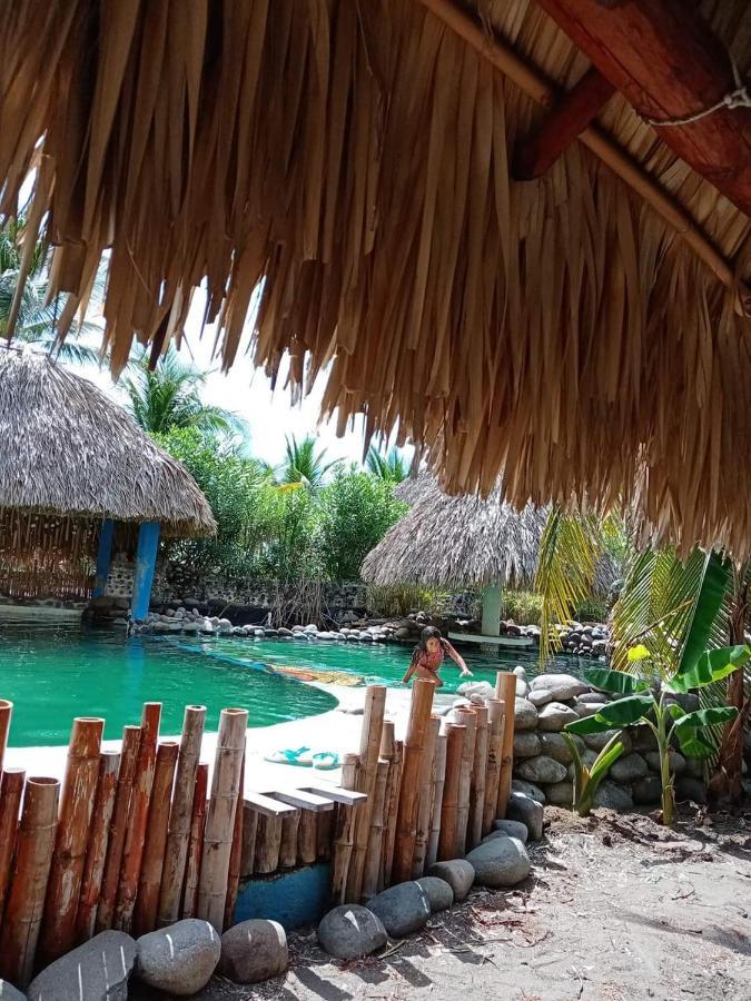 Eco-Hotel Playa Quilombo Las Lisas Kültér fotó