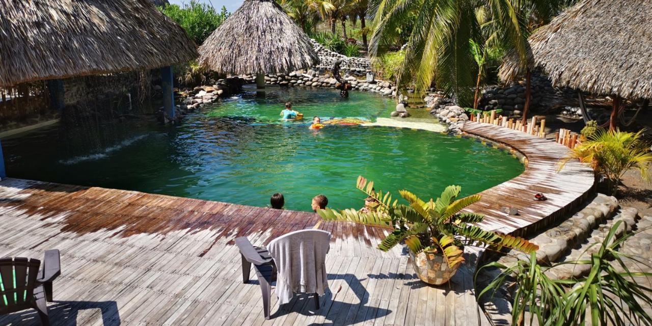 Eco-Hotel Playa Quilombo Las Lisas Kültér fotó