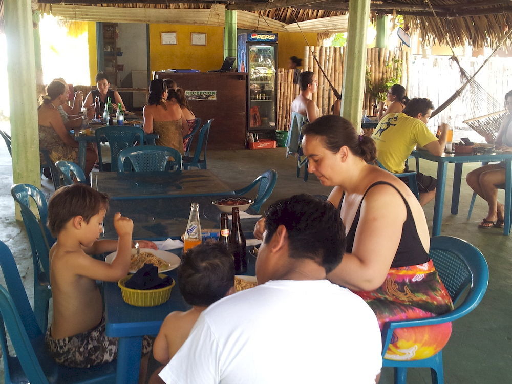 Eco-Hotel Playa Quilombo Las Lisas Kültér fotó