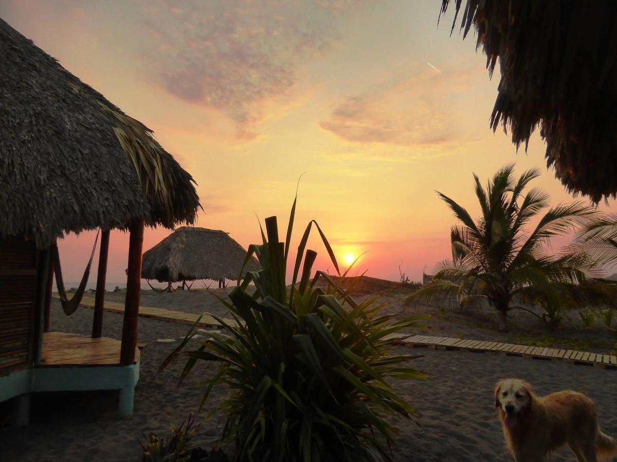 Eco-Hotel Playa Quilombo Las Lisas Kültér fotó