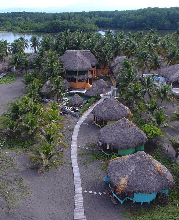 Eco-Hotel Playa Quilombo Las Lisas Kültér fotó
