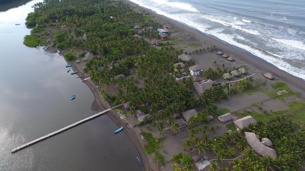Eco-Hotel Playa Quilombo Las Lisas Kültér fotó