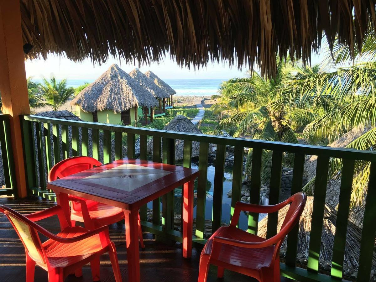 Eco-Hotel Playa Quilombo Las Lisas Kültér fotó